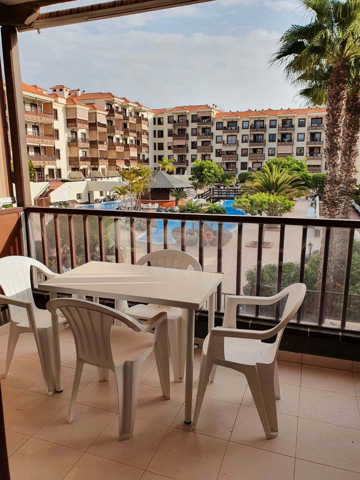 Terrassa de Apartament de lloguer en Arona amb Terrassa, Balcó i Piscina comunitària