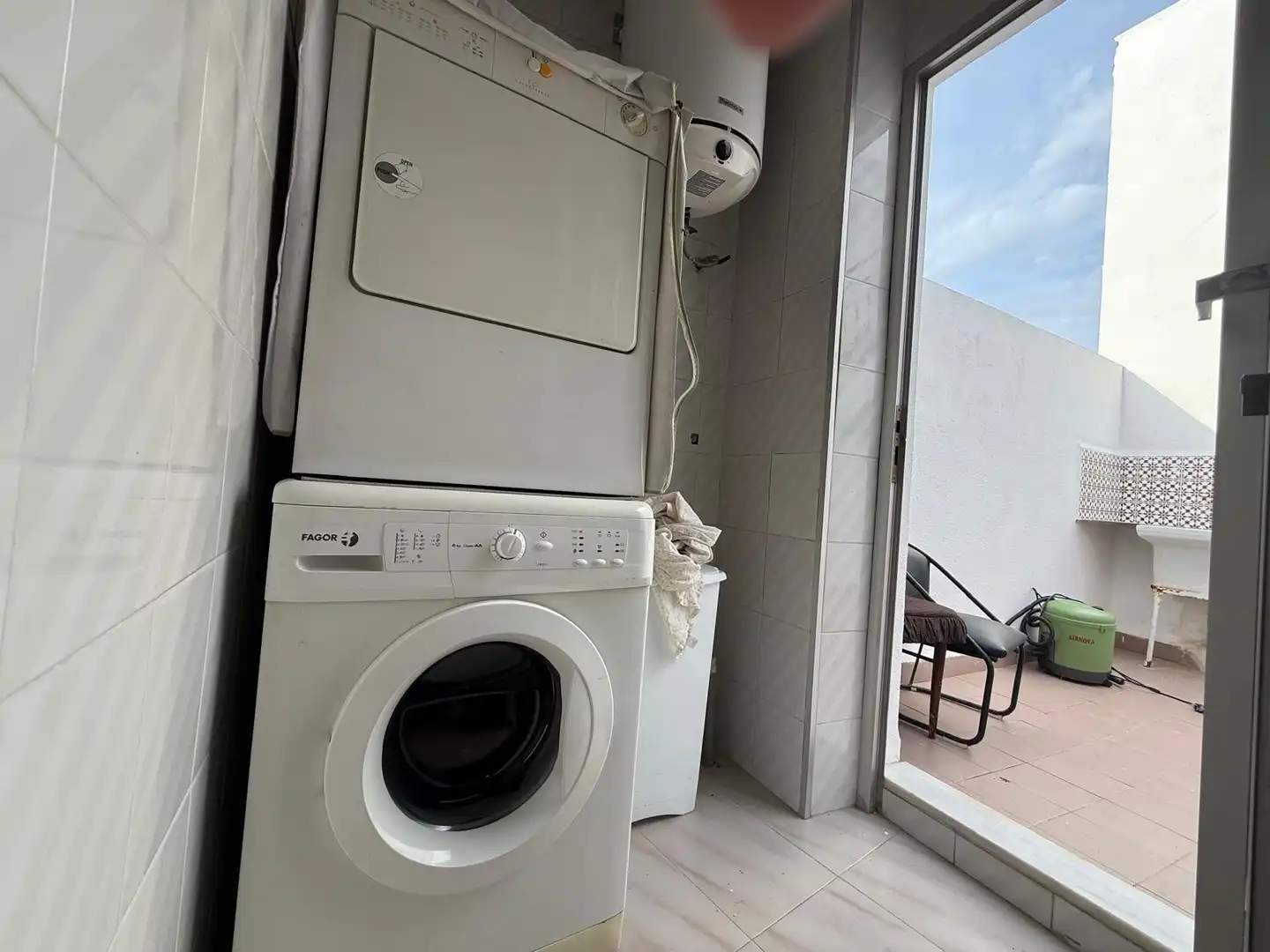 Balcony of Houses for sale in Molina de Segura  with Air Conditioner and Heating
