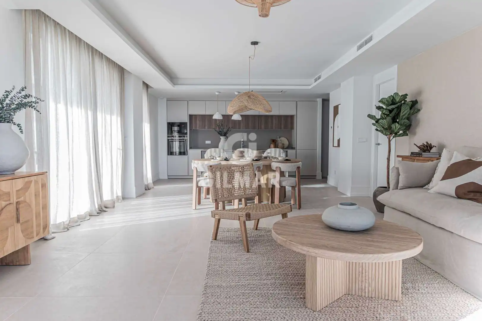 Sala d'estar de Pis en venda en Fuengirola amb Calefacció, Jardí privat i Traster