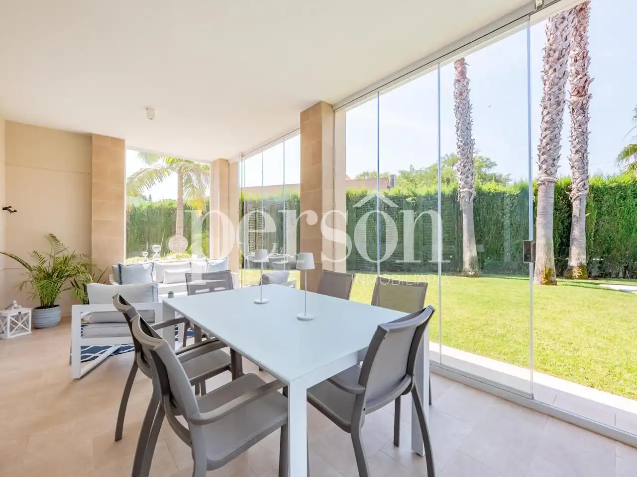 Terrassa de Casa o xalet en venda en Bétera amb Aire condicionat, Calefacció i Jardí privat