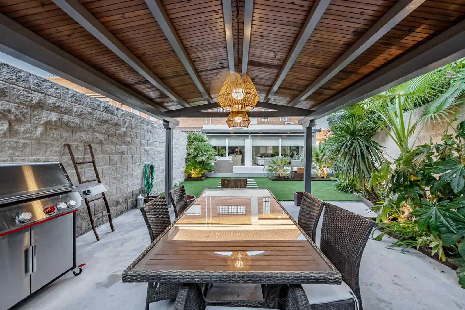 Terraza de Casa adosada en venta en Torrejón de la Calzada con Aire acondicionado, Calefacción y Terraza