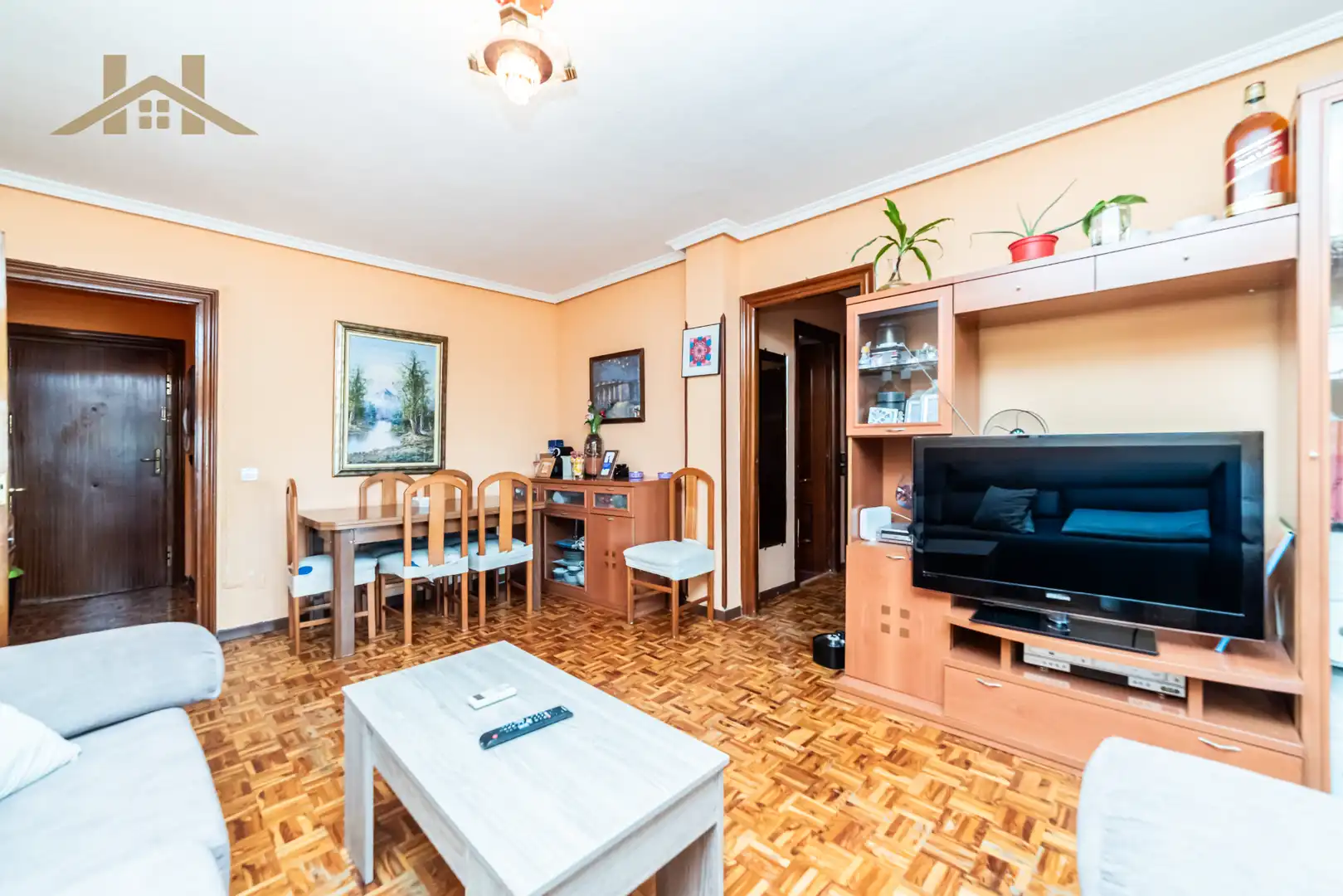Living room of Flat for sale in Móstoles  with Heating and Terrace