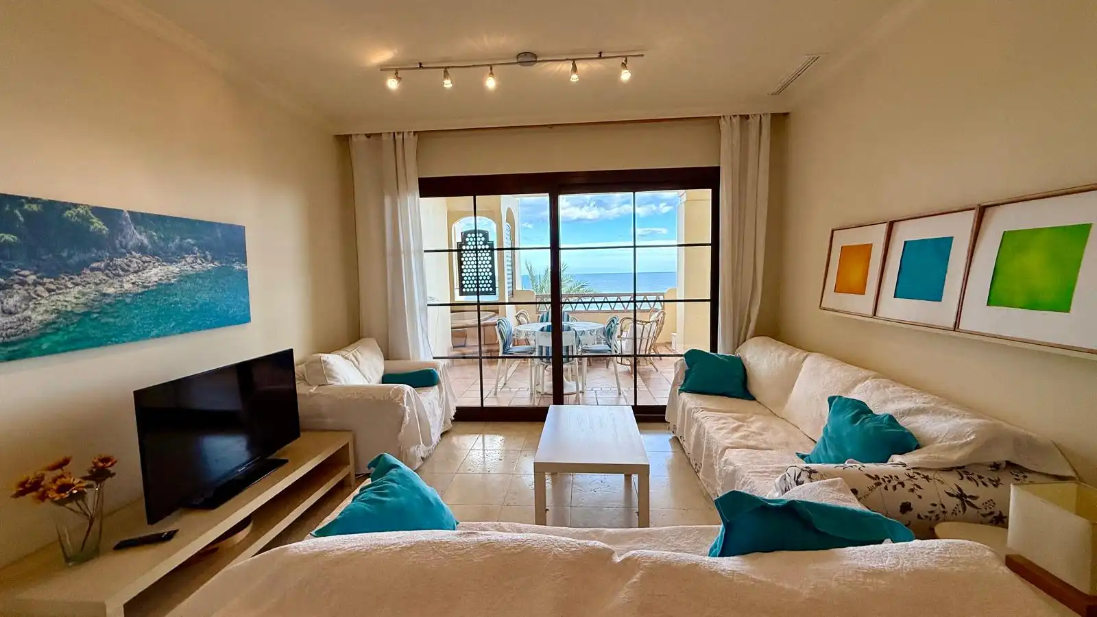 Sala de estar de Apartamento en venta en Altea con Aire acondicionado, Calefacción y Terraza