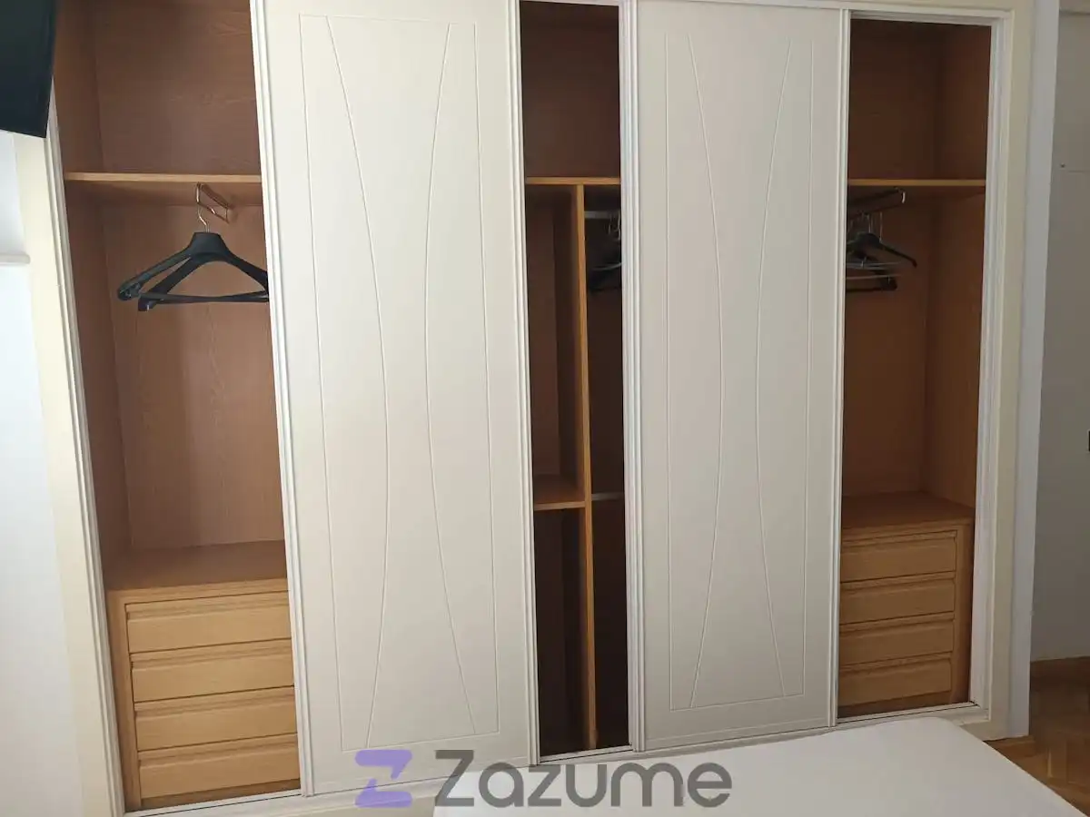 Bedroom of Flat for rent in Madrid  with Air Conditioner, Heating and Parquet flooring