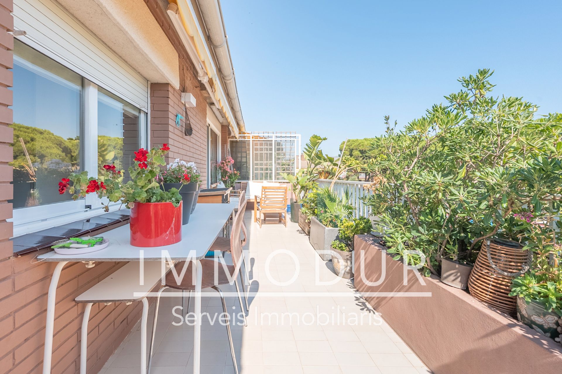 Terrace of Attic for sale in Gavà  with Air Conditioner, Heating and Parquet flooring