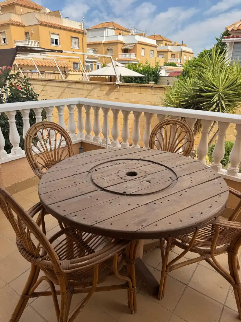 Terrassa de Casa adosada en venda en Rojales amb Aire condicionat, Calefacció i Jardí privat