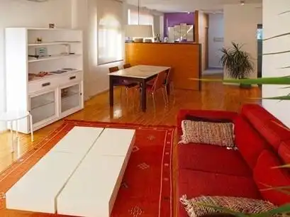 Wohnzimmer von Dachboden zum Verkauf in Málaga mit Klimaanlage, Terrasse und Balkon