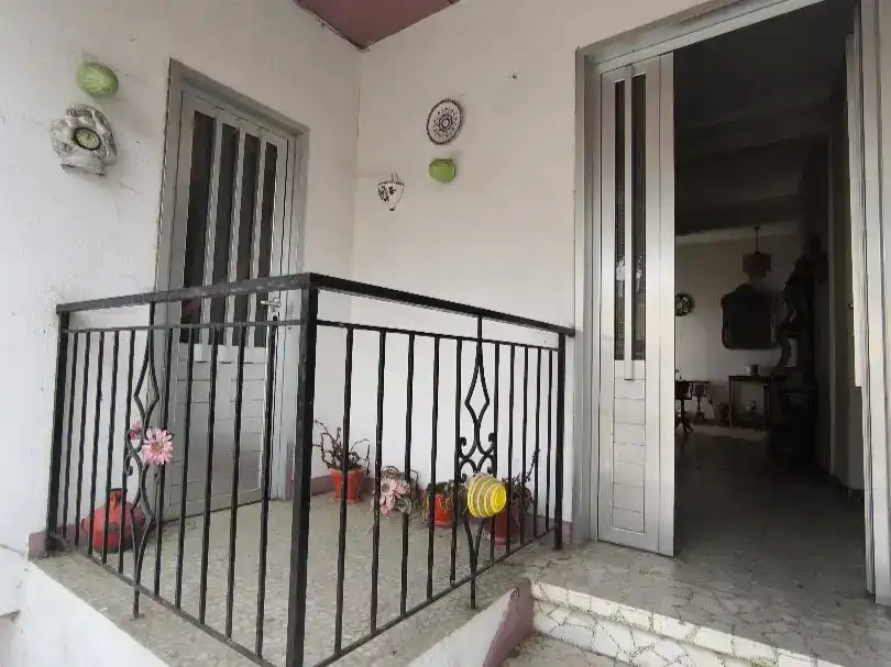 Terraza de Casa adosada en venta en Ribadumia con Jardín privado y Amueblado