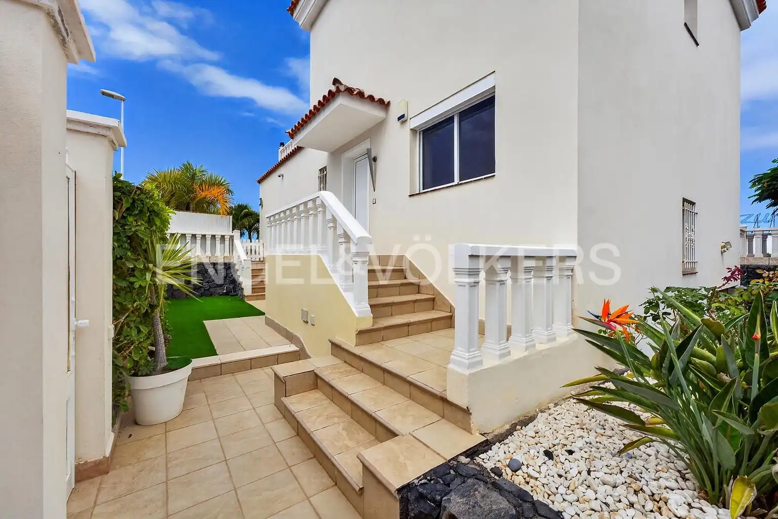 Exterior view of Houses for sale in Adeje  with Air Conditioner, Terrace and Swimming Pool