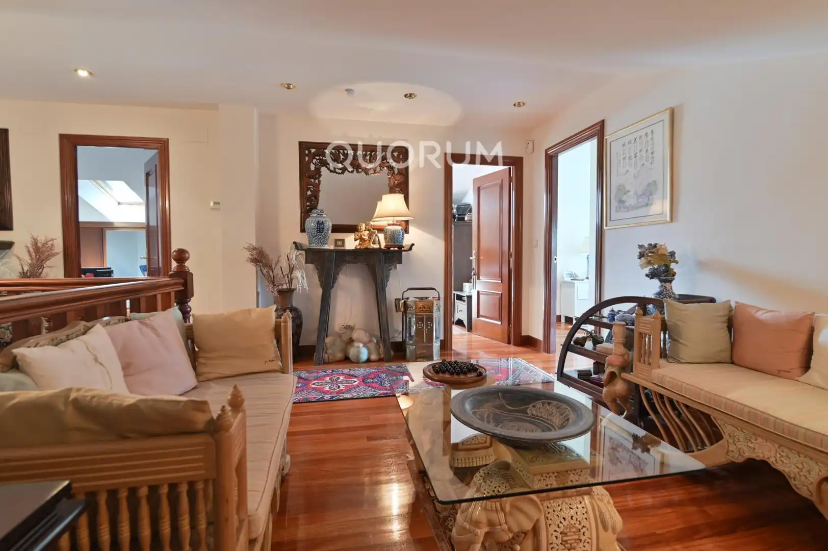 Sala de estar de Casa o chalet en venta en Mungia con Calefacción, Jardín privado y Terraza