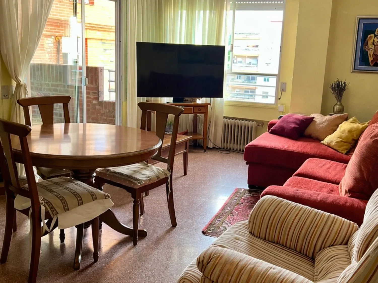 Living room of Flat for sale in  Murcia Capital  with Air Conditioner, Heating and Storage room