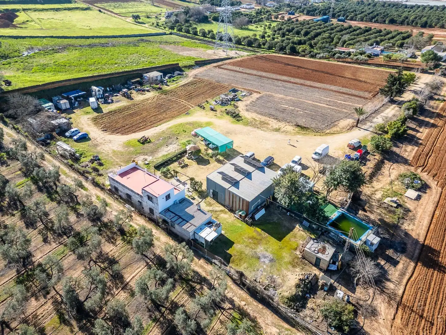 Finca rústica en venda en Alcalá de Guadaira amb Aire condicionat i Piscina