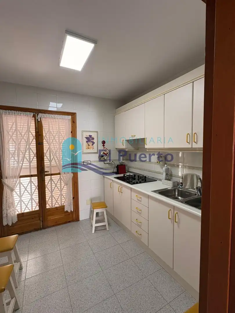Cocina de Dúplex en venta en Mazarrón con Aire acondicionado, Terraza y Trastero
