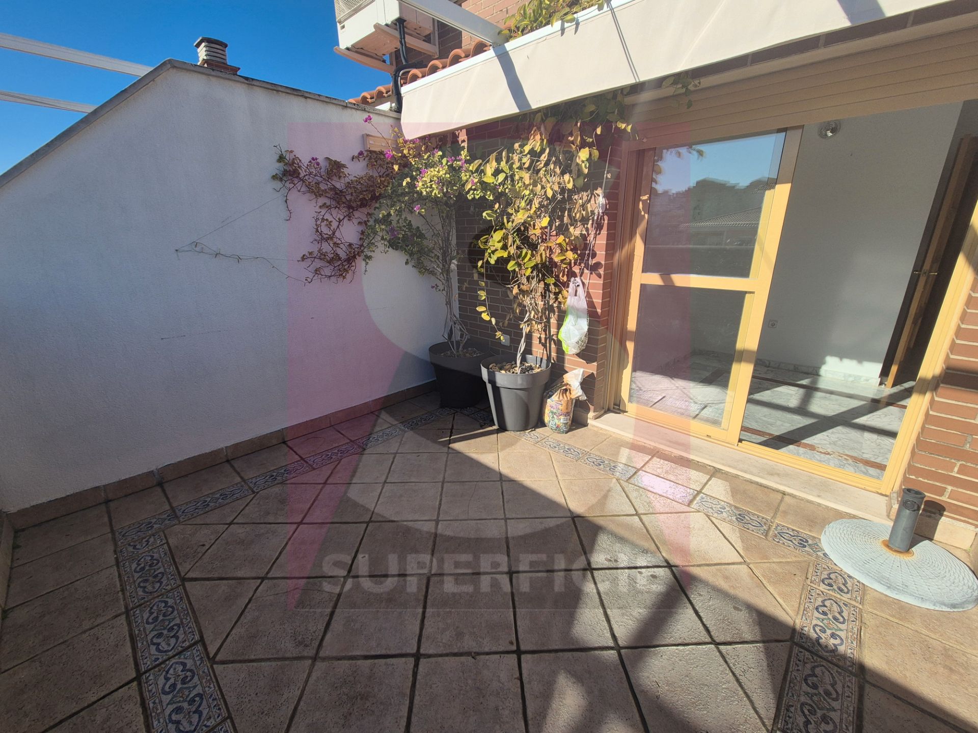 Terrace of Duplex for sale in Badajoz Capital  with Air Conditioner, Heating and Private garden