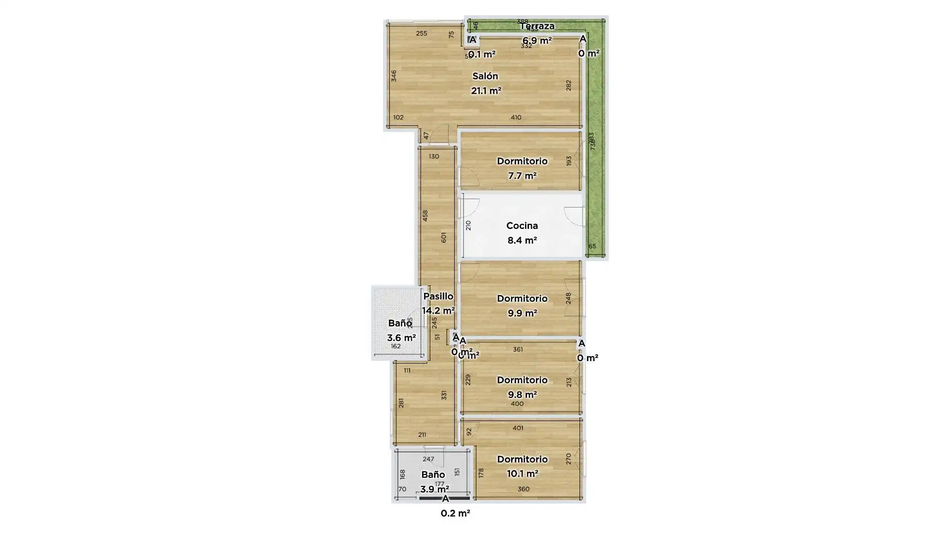 Flat with lift for sale in Calle de Los Monegros 39, imagen 42