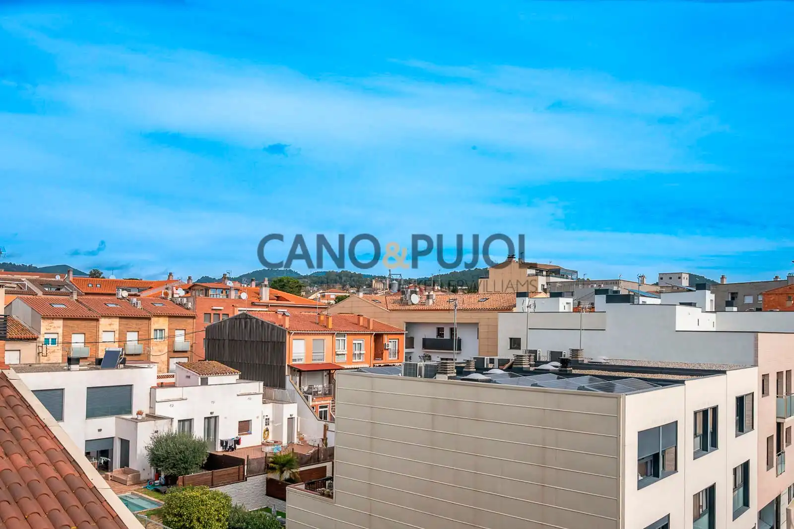 Vista exterior de Piso en venta en Caldes de Montbui con Aire acondicionado y Terraza