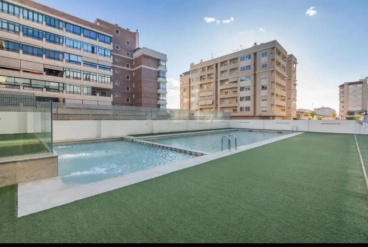 Swimming pool of Attic for sale in Elche / Elx  with Air Conditioner, Private garden and Terrace