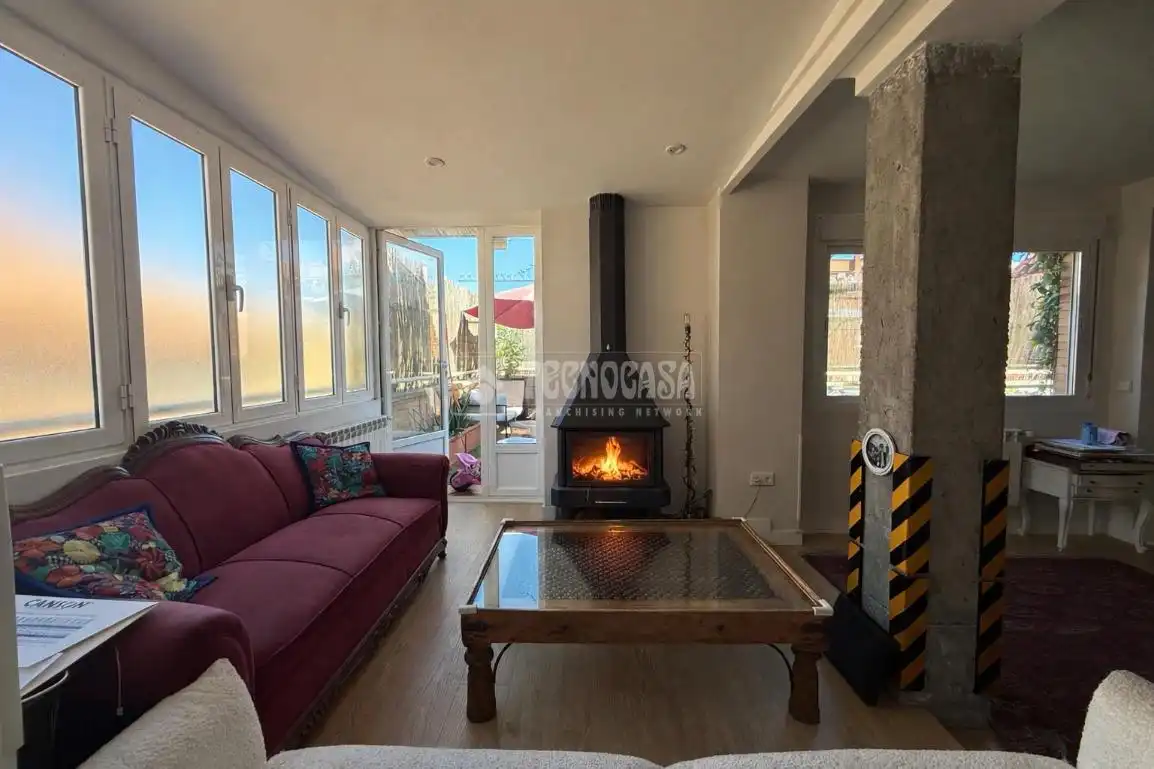 Sala de estar de Piso en venta en Madrid con Aire acondicionado, Calefacción y Terraza