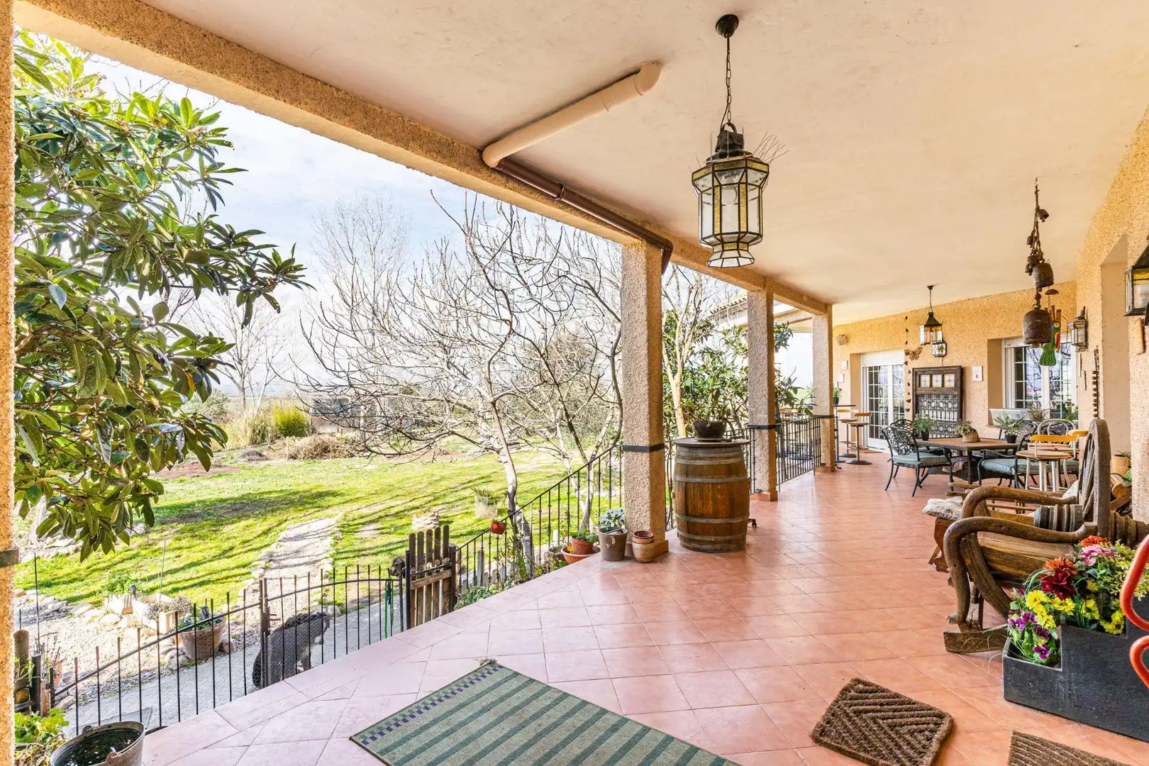 Terraza de Casa o chalet en venta en Fuente El Saz de Jarama con Aire acondicionado, Calefacción y Piscina