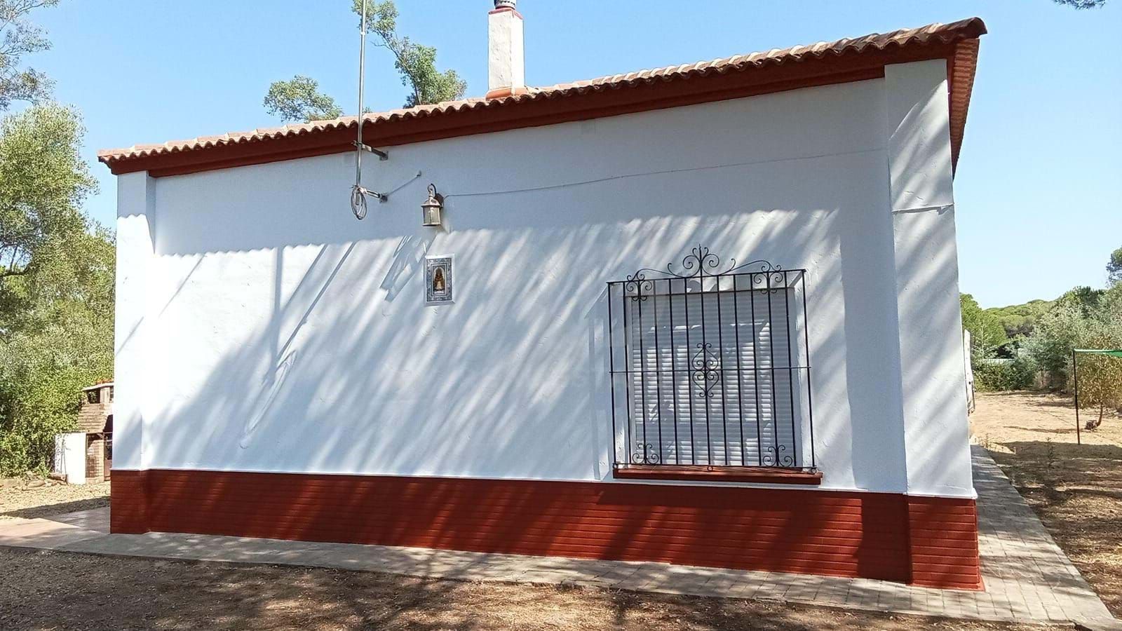 Exterior view of House or chalet for sale in Valverde del Camino  with Heating and Terrace