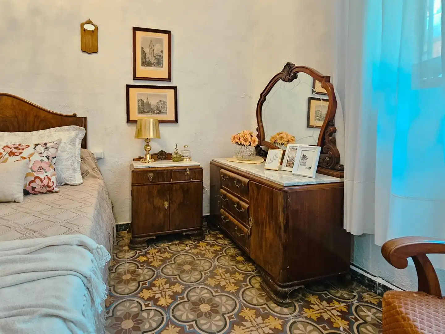 Habitación de Finca rústica en venta en La Llosa de Ranes con Aire acondicionado, Jardín privado y Terraza