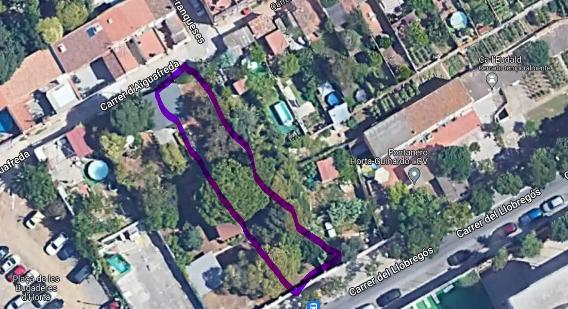 Wohnbaugrundstück zum Verkauf in Horta - Guinardó, imagen 2