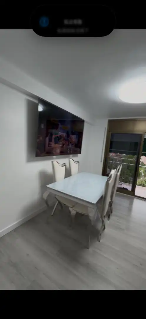 Dining room of Flat for sale in Badalona  with Air Conditioner, Heating and Oven