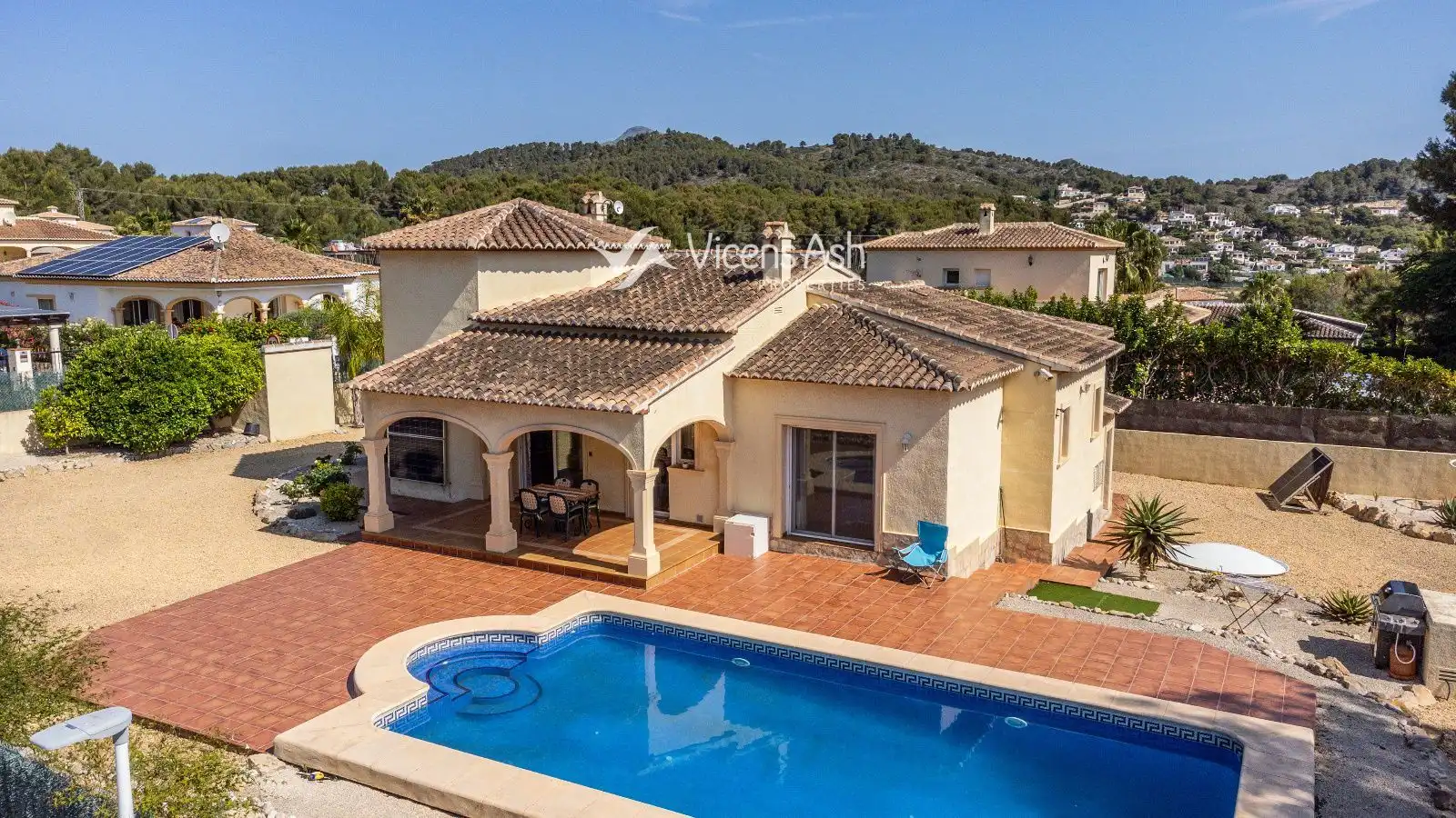 Exterior view of Houses for sale in Jávea / Xàbia  with Heating