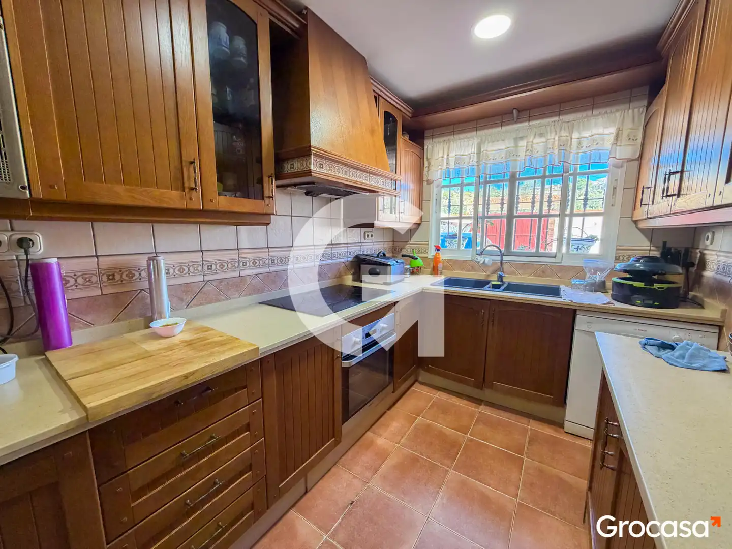 Cocina de Casa o chalet en venta en Rincón de la Victoria con Aire acondicionado, Jardín privado y Terraza