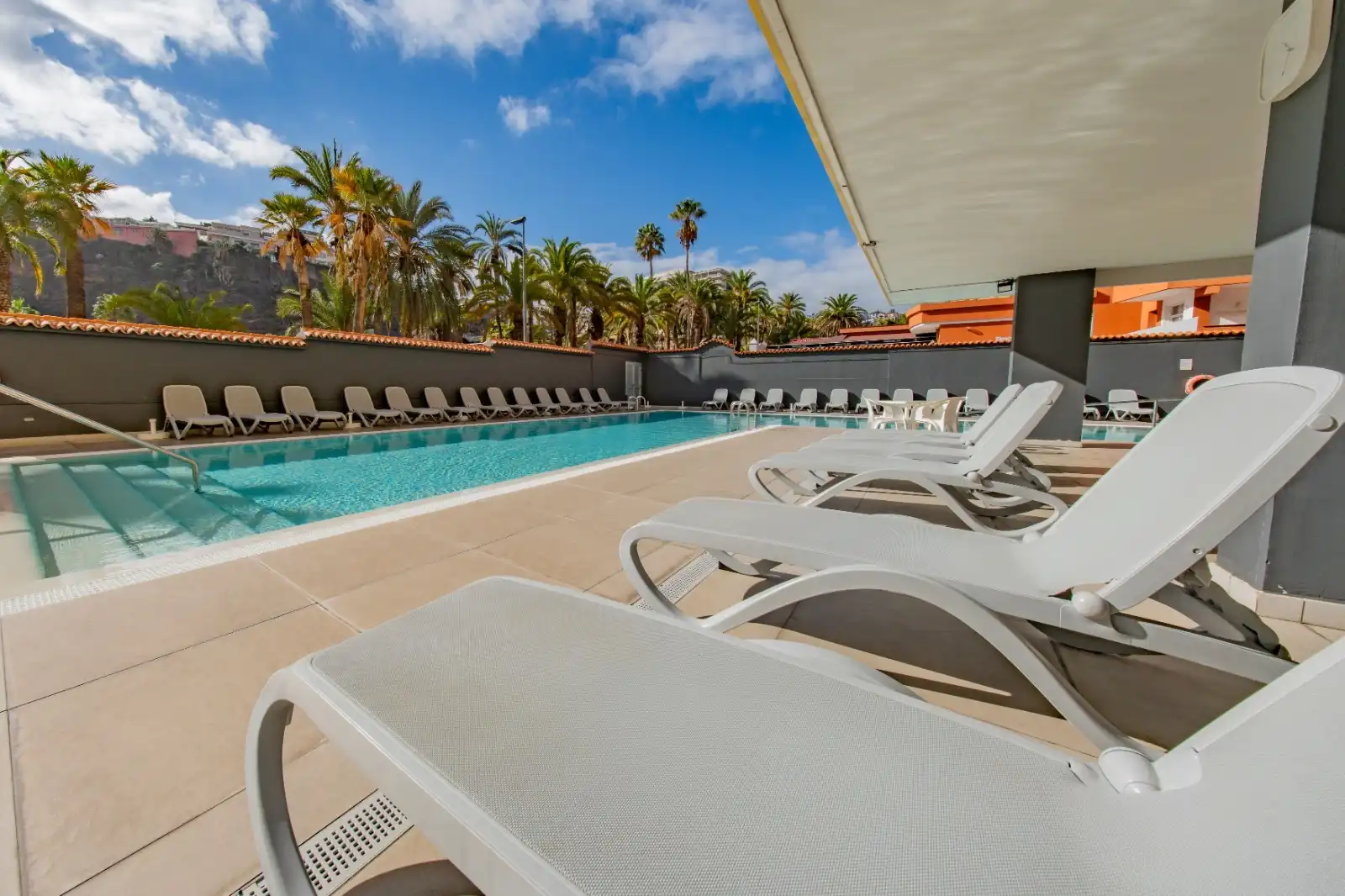 Swimming pool of Study for rent in Puerto de la Cruz  with Terrace, Furnished and Community pool
