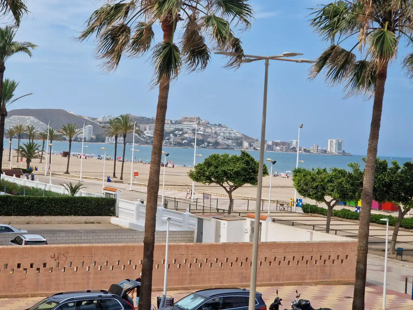 Exterior view of Flat for rent in Cullera  with Private garden, Parquet flooring and Furnished