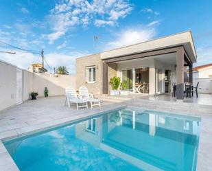 Swimming pool of House or chalet to rent in Torrevieja  with Air Conditioner and Heating