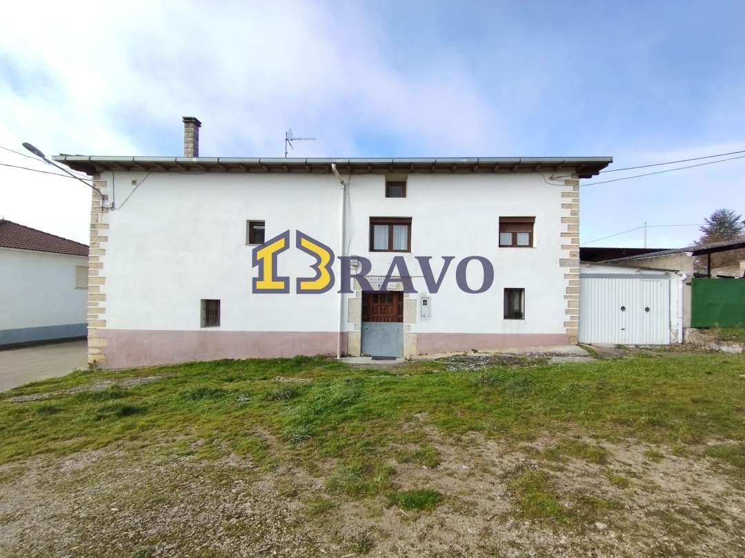 Exterior view of House or chalet for sale in Valle de Losa  with Private garden, Storage room and Furnished