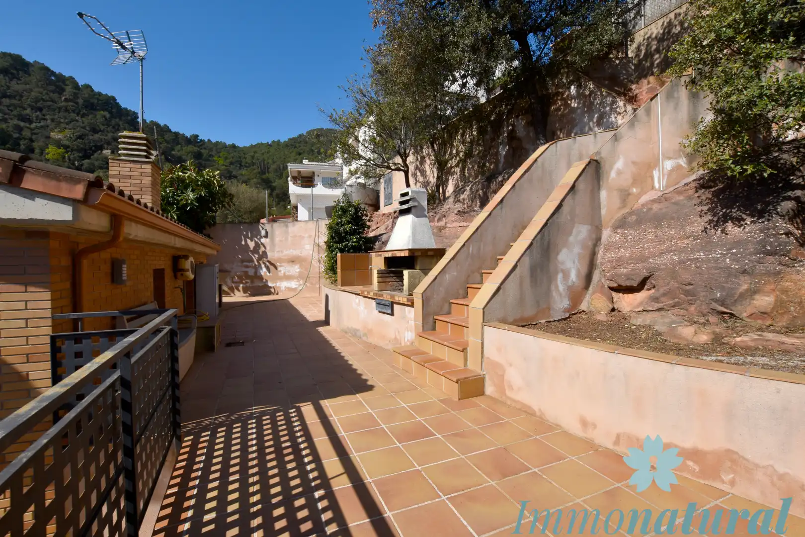 Terrace of Houses for sale in Torrelles de Llobregat  with Heating, Terrace and Swimming Pool