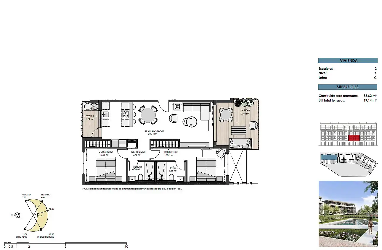 Appartement compact avec terrasse à vendre à Mar Menor Golf, imagen 27