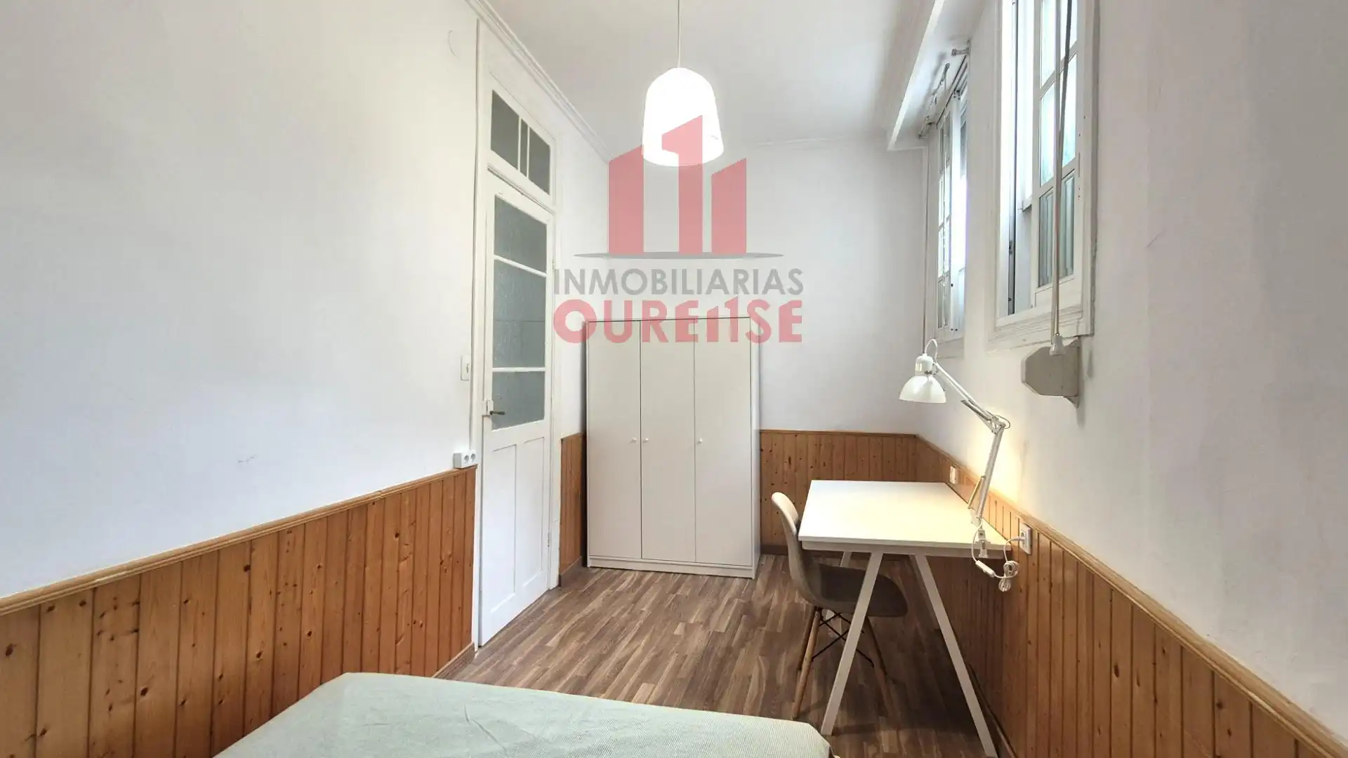 Schlafzimmer von Wohnung zur untervermieten in Ourense Capital  mit Heizung, Möbliert und Balkon