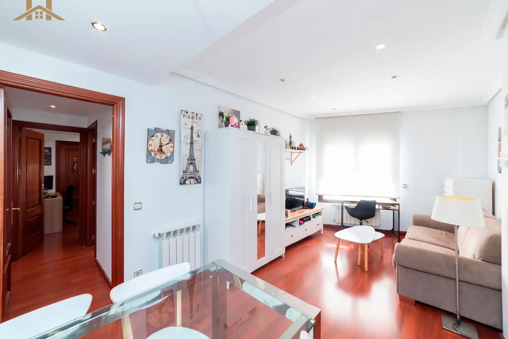 Wohnzimmer von Wohnung zum Verkauf in Villaviciosa de Odón mit Klimaanlage, Abstellraum und Balkon