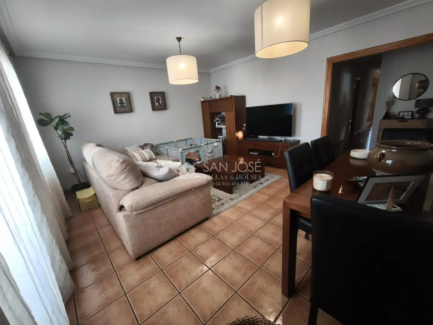 Sala d'estar de Pis en venda en Aspe
