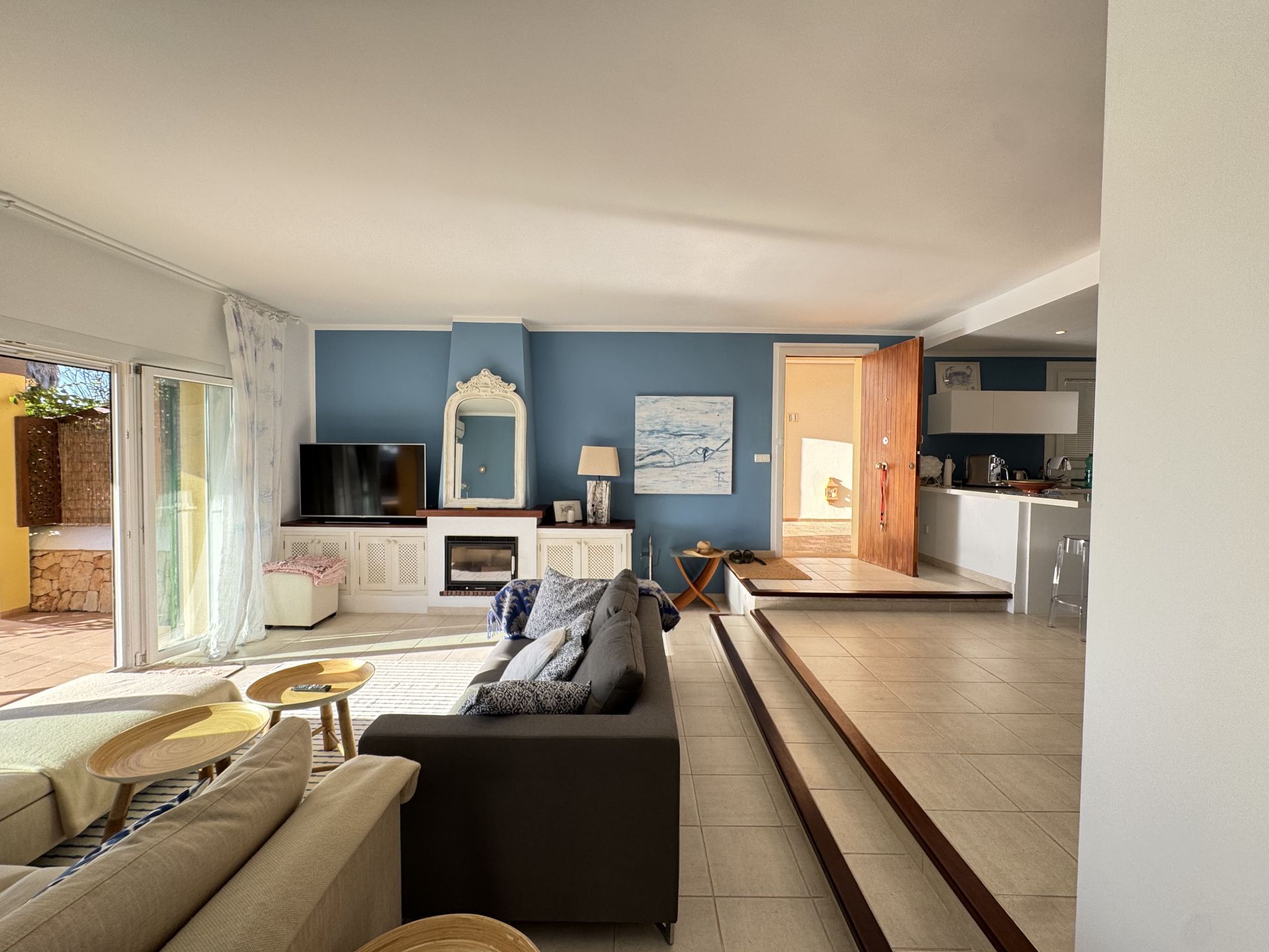 Sala d'estar de Pis en venda en Campos amb Aire condicionat, Calefacció i Jardí privat