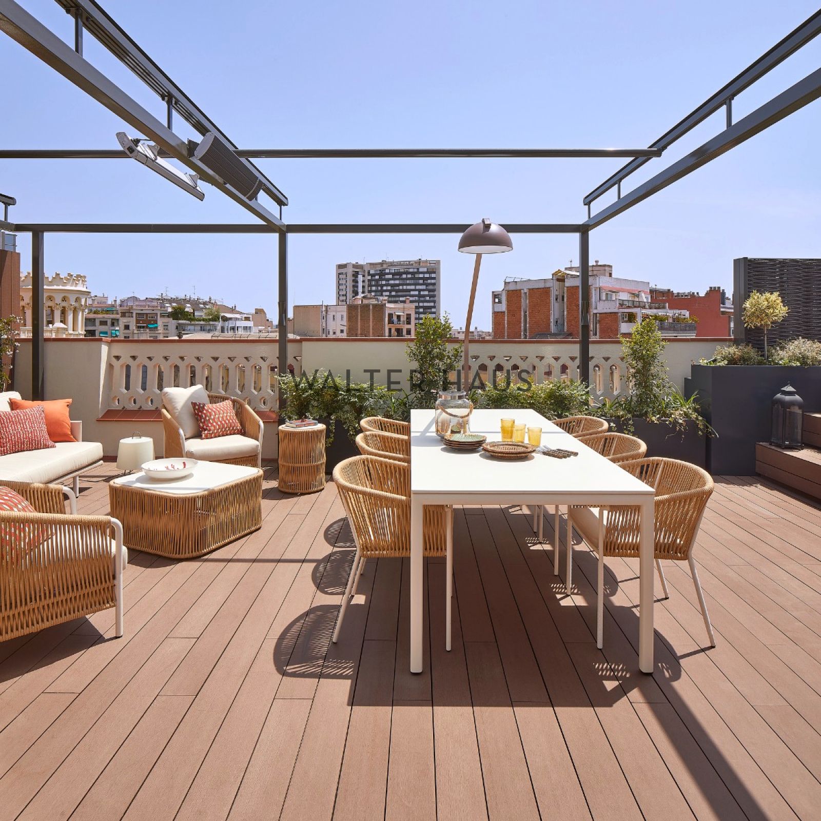 Terrace of Duplex for sale in  Barcelona Capital  with Air Conditioner, Heating and Terrace