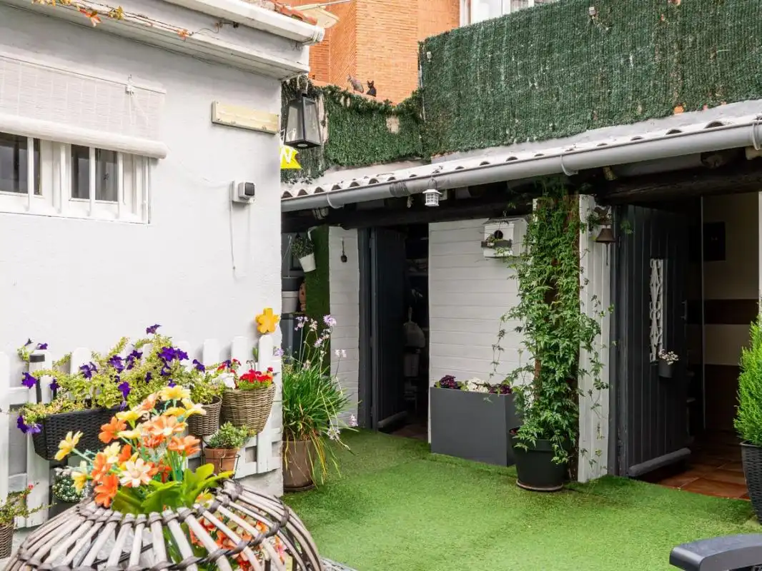 Terrassa de Casa o xalet en venda en Leganés amb Aire condicionat, Calefacció i Jardí privat