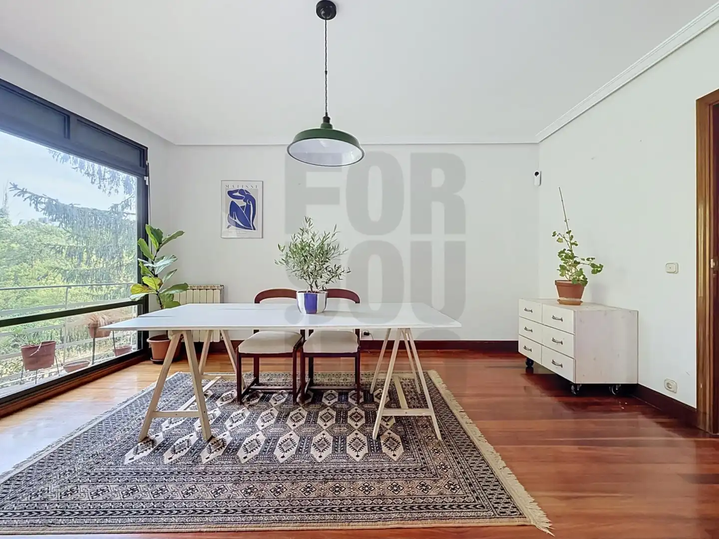 Comedor de Piso en venta en Donostia - San Sebastián  con Calefacción, Jardín privado y Balcón