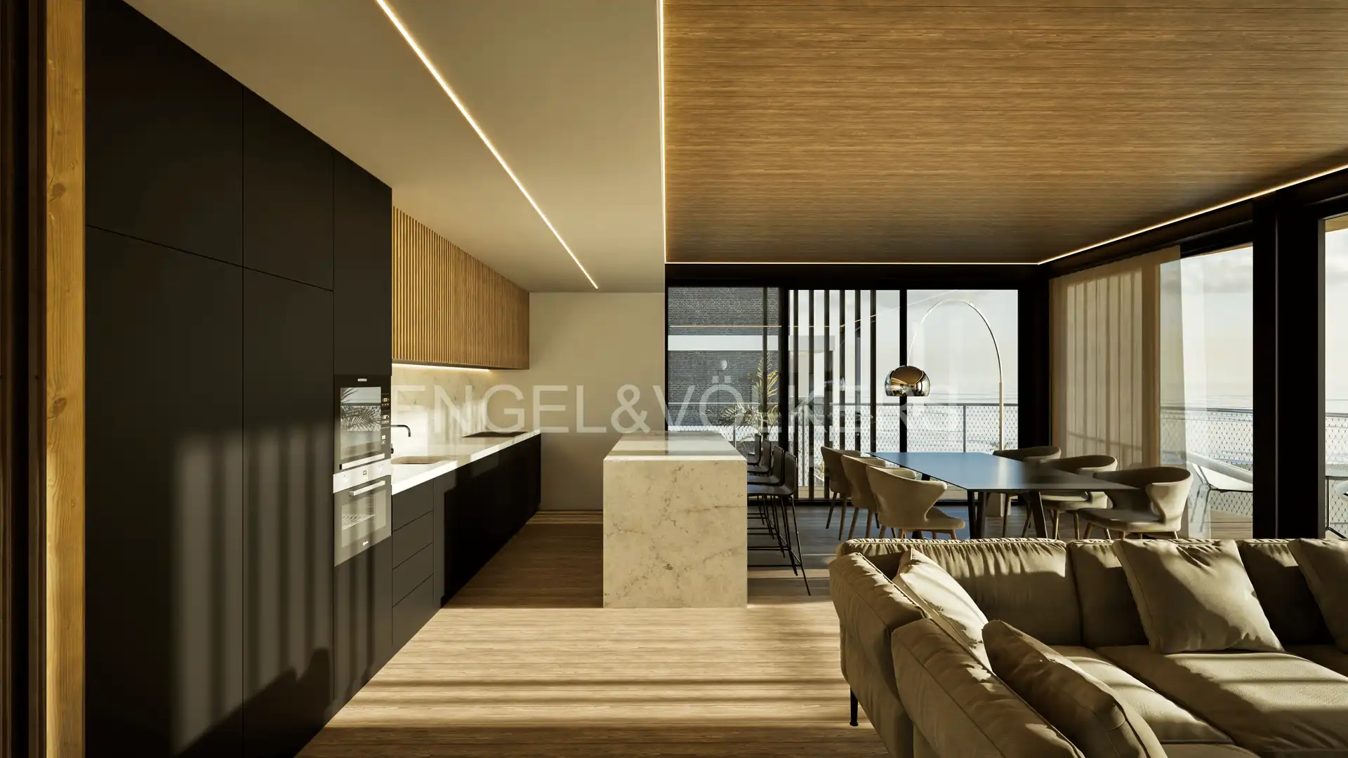 Sala de estar de Piso en venta en Mataró con Aire acondicionado, Calefacción y Parquet
