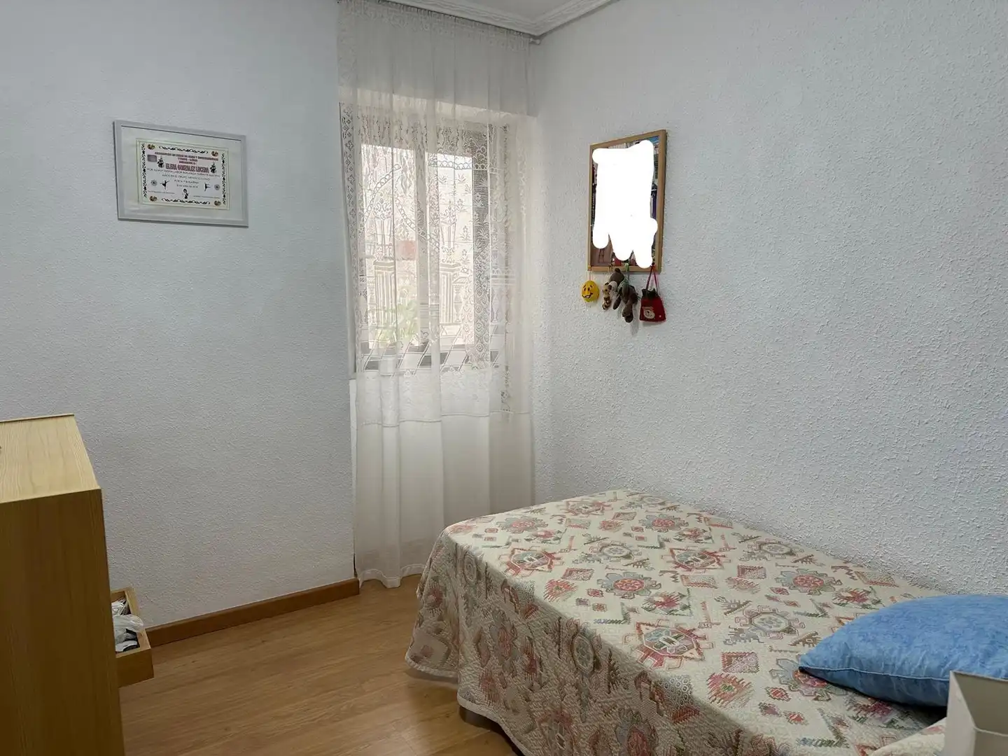 Bedroom of Flat for sale in Llíria  with Air Conditioner, Parquet flooring and Terrace