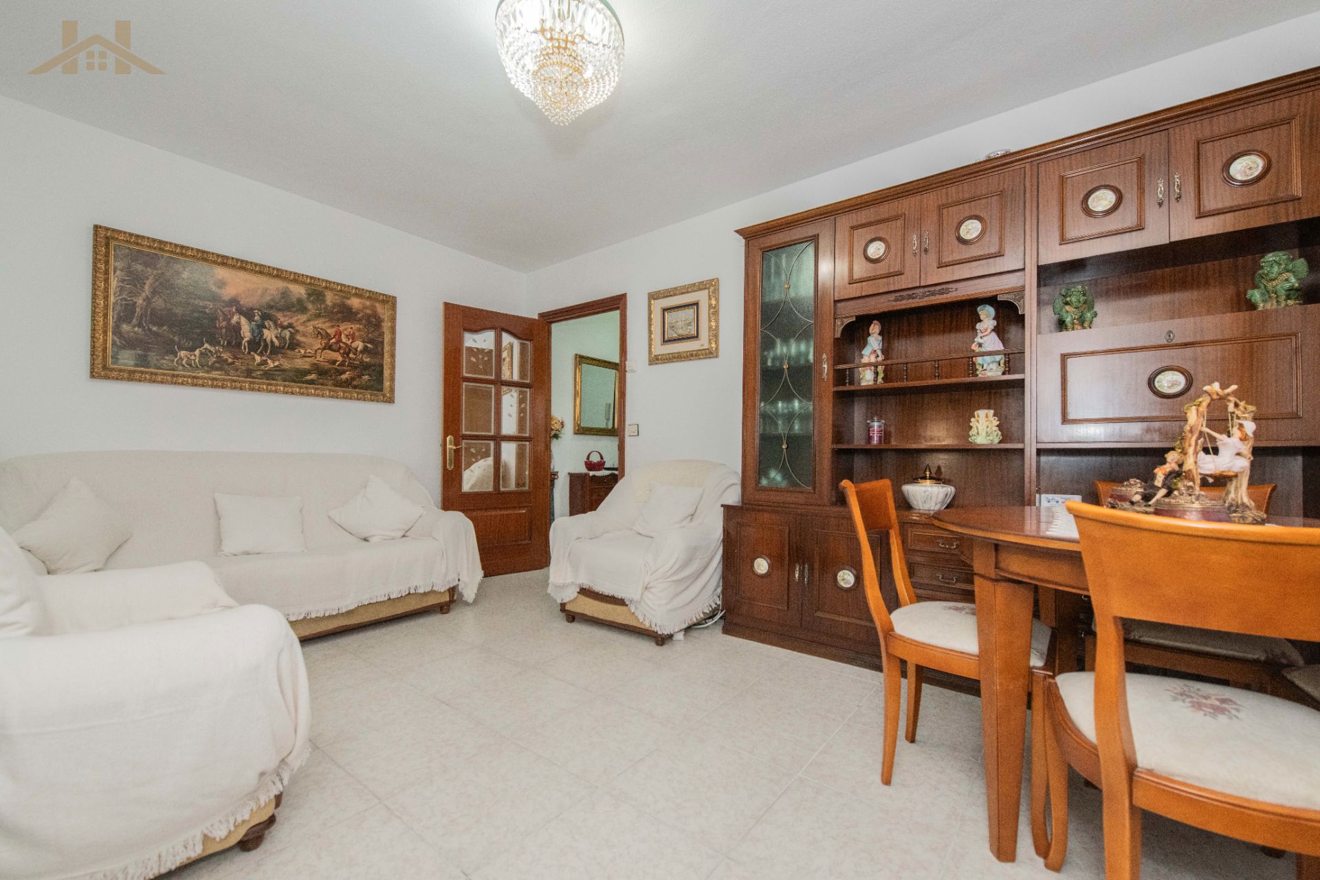 Sala d'estar de Pis en venda en Brunete amb Terrassa i Moblat