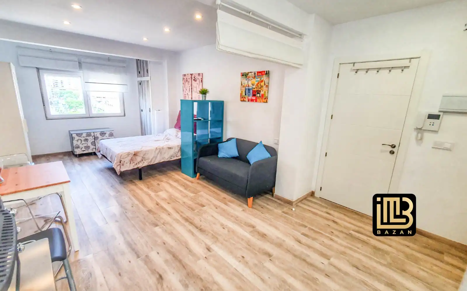 Habitación de Estudio de alquiler en Málaga con Aire acondicionado, Amueblado y Horno