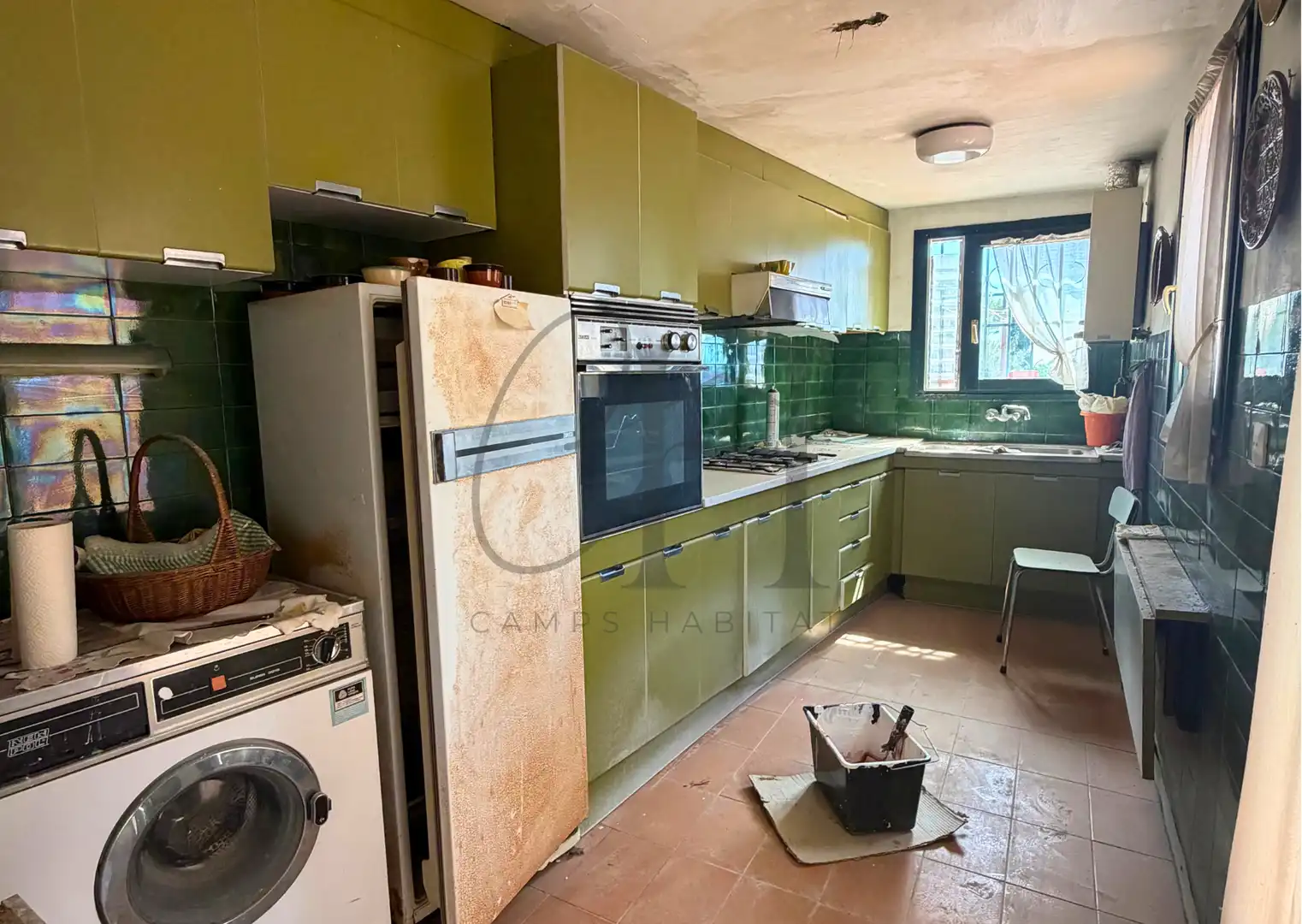 Cocina de Casa adosada en venta en El Castell de Cubelles 