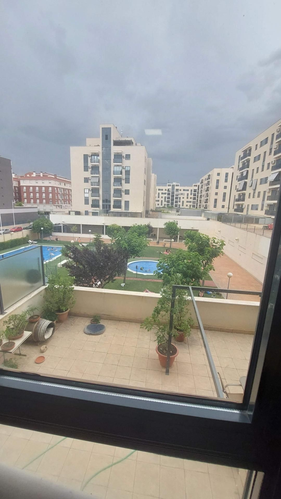 Swimming pool of Flat for sale in  Albacete Capital  with Air Conditioner, Heating and Terrace