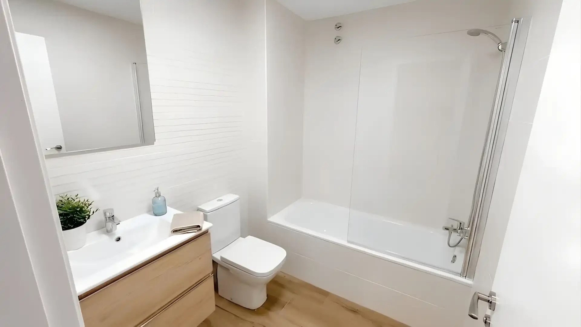 Baño de Casa adosada en venta en Yuncos con Calefacción y Terraza