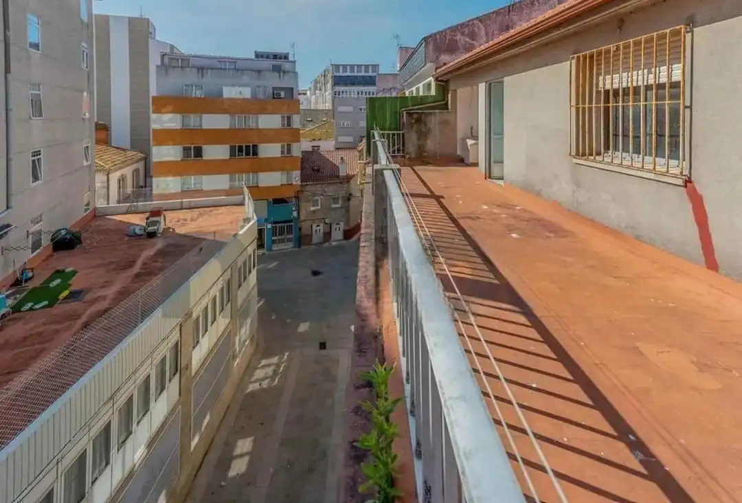 Vista exterior de Piso en venta en Ribeira con Terraza